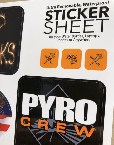 7x11 Pyro Sticker Sheet2